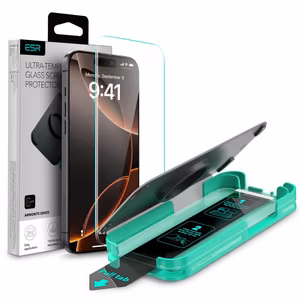 ESR Armorite Karastatud klaas jaoks iPhone 16 Pro Max - with must Frame