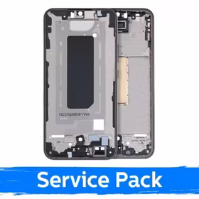 Keskkeret, ühilduv Samsung A346 A34 5G / Must / (Service Pack)