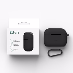Etteri силиконовый чехол для AirPods Pro 3 черный