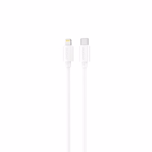 Dudao L4X USB-C–Lightning kaabel, 30 W, 1,2 m, valge