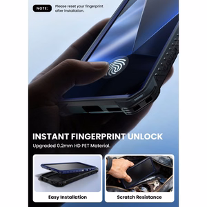 Supcase ArmorBox Mag MagSafe Ümbris for Samsung Galaxy S26 - tumesinine and must