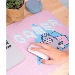 Pusheen XXL mängulaua matt, 80 × 35 cm