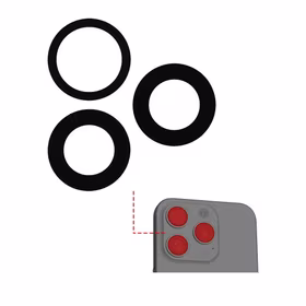 Tagakaamera lääts ühilduv Apple iPhone 15 Pro Max tagakaamera lääts (3 tk) / PREMIUM /