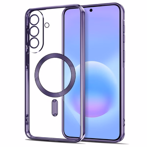 Tech-Protect MagFlex MagSafe ümbris Samsung Galaxy A57 5G jaoks - läbipaistev lilla