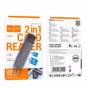 Memory card reader Hoco HB45 2-in-1 USB3.0 hall