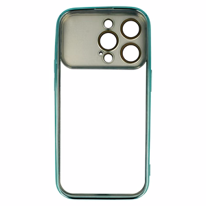 Electro Lens Ümbris jaoks Iphone 15 Pro Turquoise