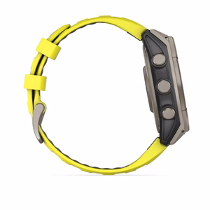 Nutikell Garmin Fenix 8 Sapphire Solar kollane