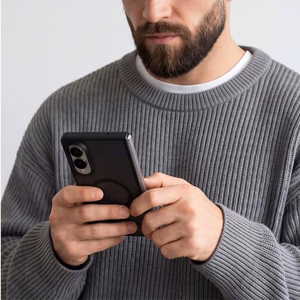 Tech-Protect Magmat MagSafe ümbris Samsung Galaxy Z Fold 8 jaoks, matt must