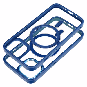 Чехол для iPhone 14 Color Edge Mag Cover совместимый с MagSafe синий