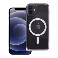 Drop Glue Colorful Ring Mag Cover compatible with MagSafe jaoks IPHONE 12 / 12 PRO valge