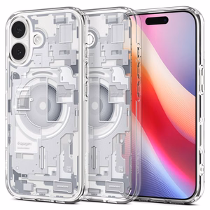 Spigen Ultra Hybrid MagSafe Ümbris jaoks iPhone 17 Zero One - Valge