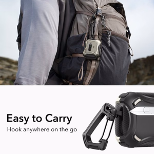 ESR Cyber ​​FlickLock MagSafe ümbris jaoks AirPods Pro 3 - silver