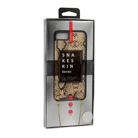 BAG - SNAKE Leather Ümbris - IPHONE XS MAX Kuldne