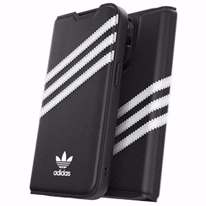 Adidas OR Booklet Ümbris PU iPhone 14 Pro must/valge 50196