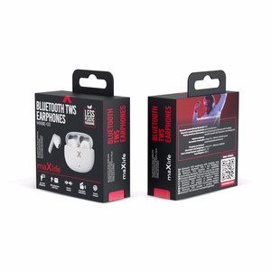 Maxlife BT earphones TWS MXBE-03 white