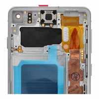 FixCell display LCD SAMSUNG S10 G973 with frame valge (refub)