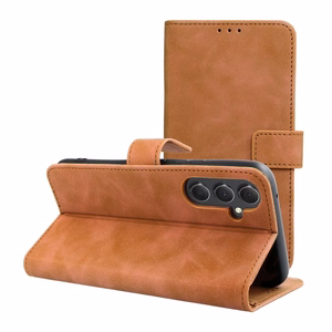 TENDER Book Ümbris jaoks SAMSUNG A54 5G brown