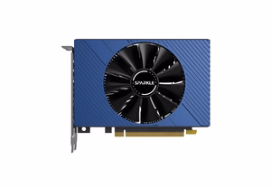 Видеокарта SPARKLE Intel Arc A380 6 GB GDDR6 96 bit PCIE 4.0 8x GPU 2000 MHz Single Slot Fansink 1xHDMI 3xDisplayPort SA380E-6G