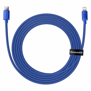 USB kaabel Baseus Crystal Shine mBlue Type-C / Lightning 200cm (kuni 20W)