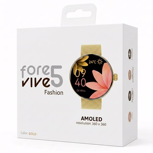 Forever smartwatch Forevive 5 SB-365 kuldne
