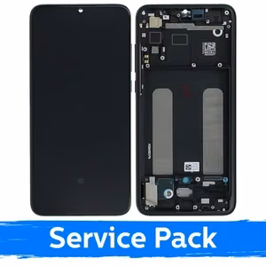 LCD дисплей для Xiaomi Mi 9 Lite с рамкой Onyx Grey (Service Pack)