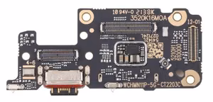 Flex Xiaomi Redmi Note 11 Pro China 5G/Redmi Note 11 Pro+ 5G koos charging connector ja microphone, SIM card contact ORG