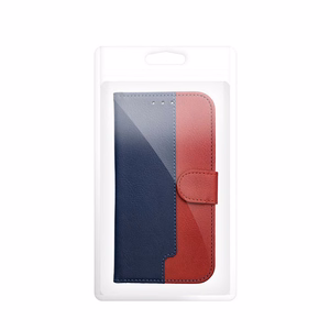 Flip case for iPhone 17 / 18 Split Book navy and red