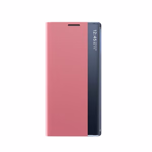 New Sleep Ümbris jaoks Samsung Galaxy S25 Cover with Flip and Stand - roosa
