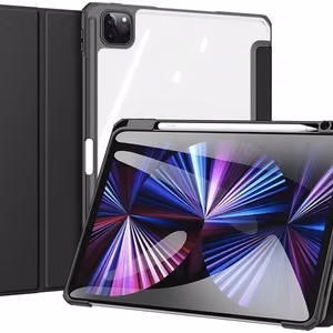 Dux Ducis Toby stylus ümbris with smart sleep function jaoks Samsung Tab A9 Plus 11" tablet - must