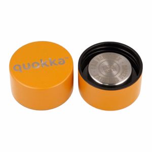 Quokka Solid With Strap roostevabast terasest termospudel, 510 ml, Mustard