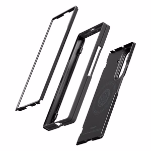 Spigen Slim Armor Pro MagSafe ümbris mudelile Samsung Galaxy Z Fold 8 Ultra – must
