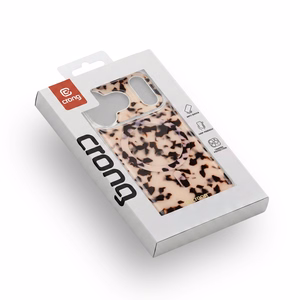 Crong Deluxe MAG Cover MagSafe ümbris seadmele iPhone 17 Pro, heleda kilpkonnamustriga