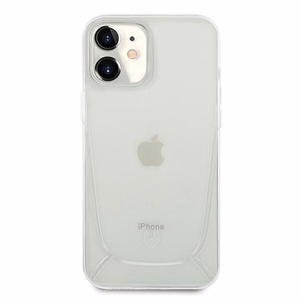 Mercedes Transparent Line ümbris iPhone 12 mini jaoks - läbipaistev