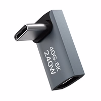 Wozinsky WPKF-01 USB-C - USB-C 40Gb/s 240W 8K OTG Angled Adapter - hall