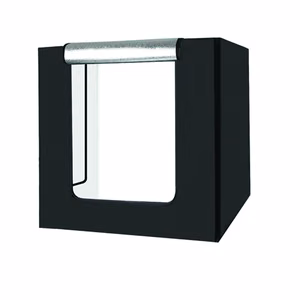 Photo box koos LED lightning, 80x80x80cm