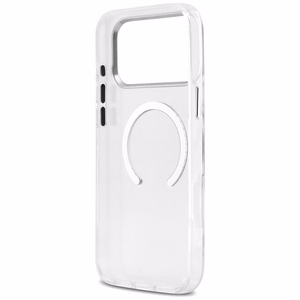 Guess Metal Outline MagSafe ümbris jaoks iPhone 17 Pro Max - hõbedane