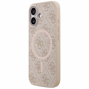 Guess 4G Ring Classic Logo MagSafe Ümbris jaoks iPhone 17 - Roosa