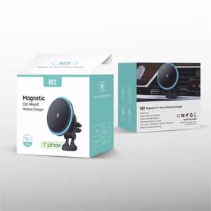 CAR HOLDER T-PHOX iMAG MAGNETIC WIRELESS TRANSPARENT