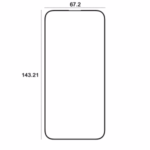 Etteri Закалённое стекло 9D для iPhone 15 Pro 6,1"