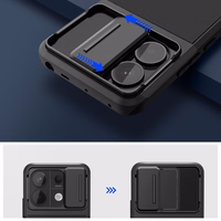 Tech-Protect Velar Cam+ Ümbris jaoks Xiaomi Redmi Note 13 Pro 5G / Poco X6 5G - must