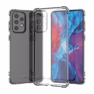 Wozinsky Anti Shock soomustatud ümbris Samsung Galaxy A73 läbipaistev