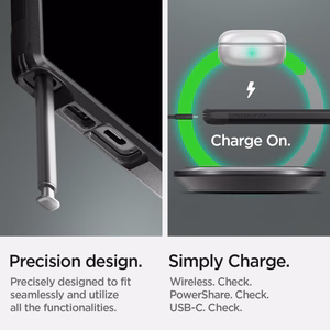 SPIGEN ümbris TOUGH ARMOR jaoks SAMSUNG S23 Ultra must