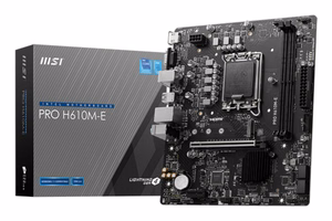 MSI PRO H610M-E emaplaat Intel H610 LGA 1700 micro ATX