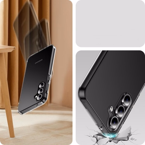 JM ANTI-BACTERIA TPU ümbris Galaxy A35 5G jaoks, läbipaistev