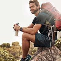 Tech-Protect Silicone Line Strap jaoks Garmin Fenix 5X / 5X Plus / 6X / 6X Pro / 7X / 8 (51 mm) - punane