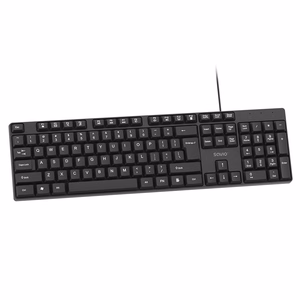 Savio KB-01 klaviatuur kodu/kontor USB QWERTY US English must