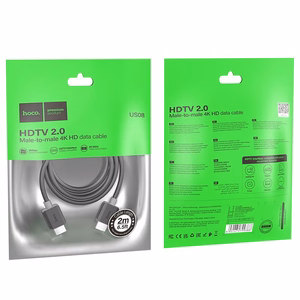 Kaabel Hoco US08 HDMI to HDMI 2.0m must