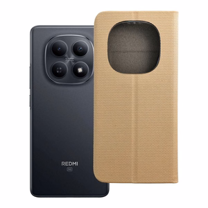 SENSITIVE raamatümbris XIAOMI Redmi Note 15 5G kuldne