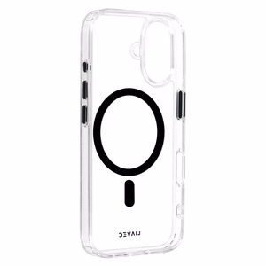 Liavec Glossy Magsafe Clear Ümbris do Iphone 16 must