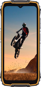 Ulefone RugKing 4 Pro, 8/128 GB, must/oranž
